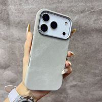 Coque de téléphone magnétique texturée pour iPhone 18 17 16 15 14 13 Pro Max avec anneau magnétique intégré et protection renforcée