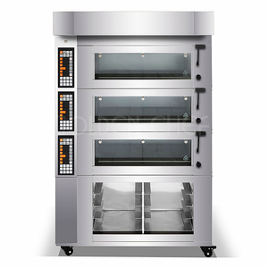 <span class=keywords><strong>Four</strong></span> électrique <span class=keywords><strong>professionnel</strong></span>, 3 plateaux, 3 plateaux, à contrôle électrique, boulanger, pain, commercial pour pâtisserie, piza, pour gâteaux - Product Image 5
