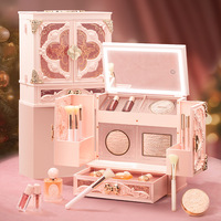 Ensemble de maquillage coloré / Coffret cadeau cosmétique Saint-Valentin / Coffret cadeau de rouge à lèvres 520 pour petite amie