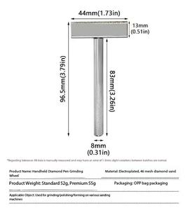 Affûteur de meules diamantées portatif professionnel de 96,5 mm avec grain 60 pour la <span class=keywords><strong>restauration</strong></span> de surfaces de précision sur meuleuses de banc - Product Image 4