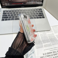 Coque pour iPhone Duo Apple 18 Fold, motif floral, antichoc, pliable, compatible avec l'écran Apple Ultra