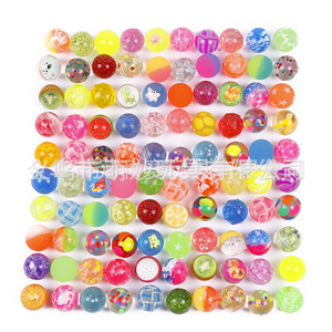 Vente en gros d'usine, divers modèles <span class=keywords><strong>de</strong></span> balles rebondissantes en caoutchouc pour petits jouets, 20 mm, 27 mm, 32 mm, 38 mm, 45 mm, 49 mm, 56 mm - Product Image 2