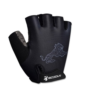 BODUN Cycling Gloves <b>Half</b> Finger Non <b>Slip</b> Wear Resistant Unisex Adult Summer Riding Gloves - Product Image 3