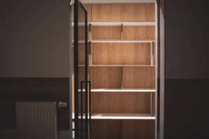 Customized Walk-in Bedroom Furniture <b>with</b> a Modular Built-in Luxurious Design and a Modern Design Featuring <b>Mirrors</b>. - Product Image 5