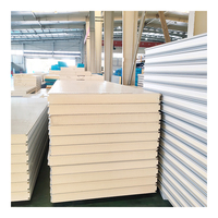 Panneaux sandwich isolants en PU pour murs et sols de chambre froide, écologiques et ignifuges, prix usine, pour atelier