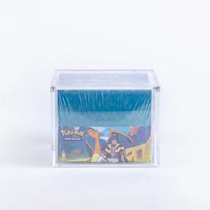 Estuche de exhibición de acrílico <span class=keywords><strong>Pokemon</strong></span> Mini <span class=keywords><strong>caja</strong></span> de protección de tapa dura de estaño - Product Image 3