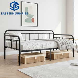New Design Hot Selling Trundle Daybeds Sofa <strong>Bed</strong> <strong>Single</strong> <strong>Bed</strong> with <strong>Pull</strong> <strong>Out</strong> Trundle <strong>Bed</strong> for Sale - Product Image 2