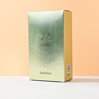 Boîtes en papier d'emballage cosmétique de soins de la peau de logo gaufré Boîtes en papier brillant à lèvres de carte de ruban de conception de luxe brillant pour cosmétique