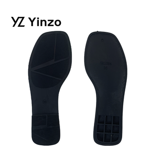 Suela de zapato de punta cuadrada TPR clásica, suela de Material TPR antideslizante y cómoda para damas - Product Image 1