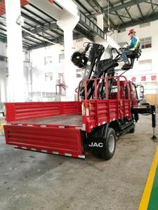 Camión Volquete con Grúa para Chatarra, Planta de Fabricación de <span class=keywords><strong>Camiones</strong></span>, Camión Volquete con Grúa para Entrega de Madera - Product Image 2