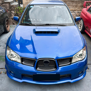 ฝาครอบกระจังหน้า Subaru Impreza WRX STI สีดำเงา ลายคาร์บอนไฟเบอร์ วัสดุ ABS ติดตั้งง่าย สำหรับปี 2006-2007 ชุดแต่งอัพเกรด - Product Image 2