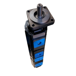 Pompe hydraulique à engrenages triple tandem HUAMAO JHP2080 JHP2063 JHP2050, pompe à engrenages double JHP2063/2063 pour engins de construction - Product Image 1