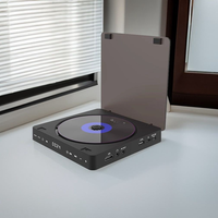 Lecteur CD portable ultra-fin personnalisé en usine avec USB, MP3, WMA, double prise casque, chargement USB, écran LED pour étudiants, études et voyages