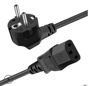 EU with c7 c14 c19 c20 c13 computer power cord with certification