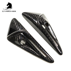 Автомобильные аксессуары, сухие карбоновые черные модели S & X & <span class=keywords><strong>3</strong></span> & Y боковые камеры, полные крышки корпуса <span class=keywords><strong>2</strong></span> шт. для Tesla - Product Image 6