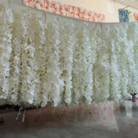 GNW Fleurs artificielles en soie en gros pour décoration de plafond, glycine tombante pour événements de mariage et de Noël, toile de fond