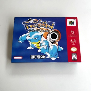 Versión Azul, Roja, Plateada, Amarilla, Verde y Dorada con Caja y Bandeja para Cartuchos de Juego de N64 - Product Image 3