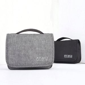 Custom Logo <b>Large</b> Capacity Waterproof Portable Bathroom Cosmetic Makeup Travel Toiletry <b>Bag</b> - Product Image 4