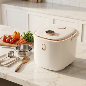 Autocuiseur de cuisine multifonctionnel avec revêtement céramique, cuve intérieure de 1,6 L, affichage LED, facile à utiliser - Product Image 3