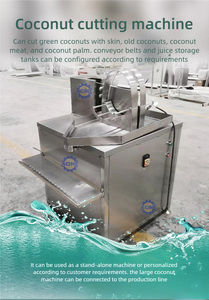 Máquina Cortadora de Coco de Tailandia, Fácil de Operar, Cortadora de Coco de 10-15 Piezas/min, Maquinaria para Agua de Coco - Product Image 4