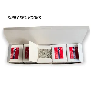 Gold Ocean KIRBY SEA WITH RING 8253 2330 High carbon steel commercial sea fishing hook KIRBY SEA WITH RING fish fishing hook