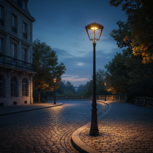 Lámpara de Jardín Cuadrada de Apertura Rápida Sin Herramientas, Iluminación Pública Funcional QUANTICA - Product Image 6