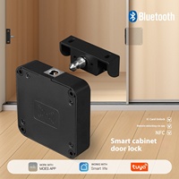 Serrure de tiroir invisible intelligente Tuya pour armoire de bureau, contrôle par application, sécurité renforcée pour dossiers - Vente en gros