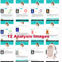 Analizador De piel facial profesional AI Analizador De Piel escáner 3D lámpara De madera dermatoscopio salón uso doméstico máquina Facial De piel 2025