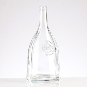 Botella <span class=keywords><strong>de</strong></span> <span class=keywords><strong>Licor</strong></span> <span class=keywords><strong>de</strong></span> <span class=keywords><strong>Agave</strong></span>, Whisky, Brandy, Tequila Xo <span class=keywords><strong>de</strong></span> Lujo <span class=keywords><strong>de</strong></span> 700 ml, Vidrio Flint Transparente, con Superficie Grabada con Ácido, Tapa Corona, Tamaños <span class=keywords><strong>de</strong></span> 375 ml/300 ml - Product Image 6