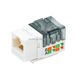 <span class=keywords><strong>Keystone</strong></span> Jack Cat3 <span class=keywords><strong>CAT5e</strong></span> CAT6 cat6A - Product Image 1