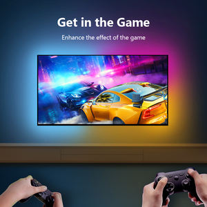 スマートRGBマジックアンビエントゲーミングストリップライト、EコマースサプライヤーのHDMI同期対応PC/TV用屋内LEDバックライトキット、優れた性能 - Product Image 6