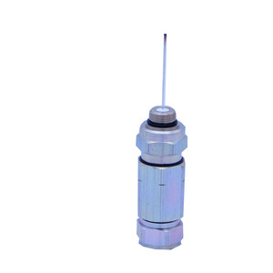 Adaptateur CATV 5/8 UNEF pour câble <span class=keywords><strong>coaxial</strong></span>, connecteur femelle nickelé F pour applications FTTH - Product Image 1