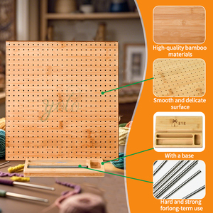 Kit de planche de <span class=keywords><strong>blocage</strong></span> au crochet de 18mm fabriqué à la main avec épingles en acier inoxydable <span class=keywords><strong>Tapis</strong></span> de <span class=keywords><strong>tricot</strong></span> complet à la mode pour carrés de grand-mère - Product Image 5