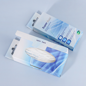 <span class=keywords><strong>Fil</strong></span> <span class=keywords><strong>dentaire</strong></span> biodégradable en nylon de haute qualité Super Floss, saveur menthe, pour soins orthodontiques, implants, bridges, soins bucco-dentaires - Product Image 4