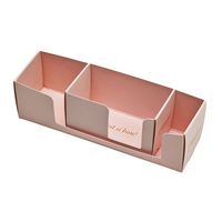 Cajas de Regalo Personalizadas de Alta Calidad para Dulces y Postres, Caja de Exhibición de Papel Rosa con Impresión Personalizada