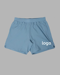 Shorts Atléticos al por Mayor para Hombre con Bolsillos y Cintura Elástica Ropa Deportiva de Secado Rápido Shorts de Gimnasio para Hombre de Nailon para Baloncesto - Product Image 3