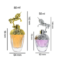 Huile de luxe parfum pour femme vaporisateur pour le corps parfum pour femme 80ml 50ml flacon à pompe