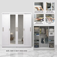 Armoire pliable réglable en acier avec motif imprimé pour la maison, le bureau, la chambre à coucher, l'hôtel