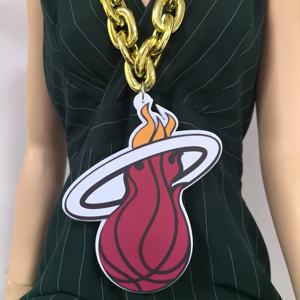 Colliers en mousse EVA 3D en gros, pendentif N-ba <span class=keywords><strong>New</strong></span> <span class=keywords><strong>York</strong></span> Knicks, grand fan, style hip-hop, bijoux de mode, pendentif Los Lakers&Heats - Product Image 5