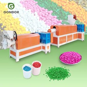 Virgin Granule Compound Pe Film Small Double Stage Line Recycled Make Plastic Granulation Machine - Product Image 1