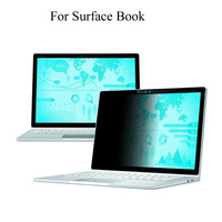 Protecteur d'écran de confidentialité pour ordinateur portable auto-adhésif 13.5 pouces 360 degrés anti-éblouissement pour Microsoft Surface Book