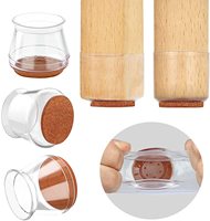 Protecteurs de sol pour pieds de chaise16 paquets de 24 paquets de 32 paquets personnalisés en caoutchouc de silicone pour meubles de table coussin pour pieds de chaise protection du sol