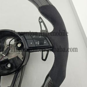 Nuevo Volante Deportivo de Fibra de Carbono y Alcántara para Modelos Audi A3 A4 A4L A5 A7L A8 Q5 Q7 B9 A6 R8 - Product Image 6