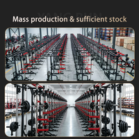 Machine Smith multifonctionnelle professionnelle avec système de poulies croisées pour l'entraînement de force CE YR-H002