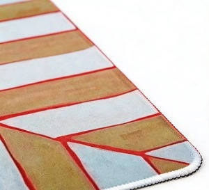 Tapete de Mahjong de Goma Silencioso de Primera Calidad Estilo París, 600x300x3mm, Negro, Mesa de Entretenimiento Eléctrica con 4 Patas - Product Image 4