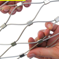 Filet de sécurité pour drone en maille de corde en acier inoxydable 304 316, haute résistance, cage de protection pour UAV, clôture