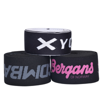 Ceinture élastique Jacquard personnalisée pour vêtement ruban de coton Jacquard imprimé sangle élastique décorative