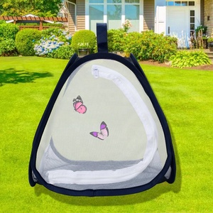 Çelik Tel Örgülü Katlanabilir <span class=keywords><strong>A</strong></span>çılır Kapanır Sürüngen Teraryumu Böcek Kafesi Kelebek Yaşam Alanı Böcek Yetiştirme Kafesi - Product Image 2