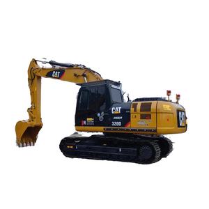 Pelleteuse hydraulique sur chenilles Caterpillar 320D d'occasion 20 tonnes avec pompe à engrenages et composants de base - Product Image 1