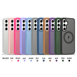 Aimants hybrides haut PC pour A16 26 TPU acrylique dos peau sensation Airbag <span class=keywords><strong>housse</strong></span> <span class=keywords><strong>de</strong></span> protection pour téléphone pour <span class=keywords><strong>Samsung</strong></span> Galaxy S24FE - Product Image 5